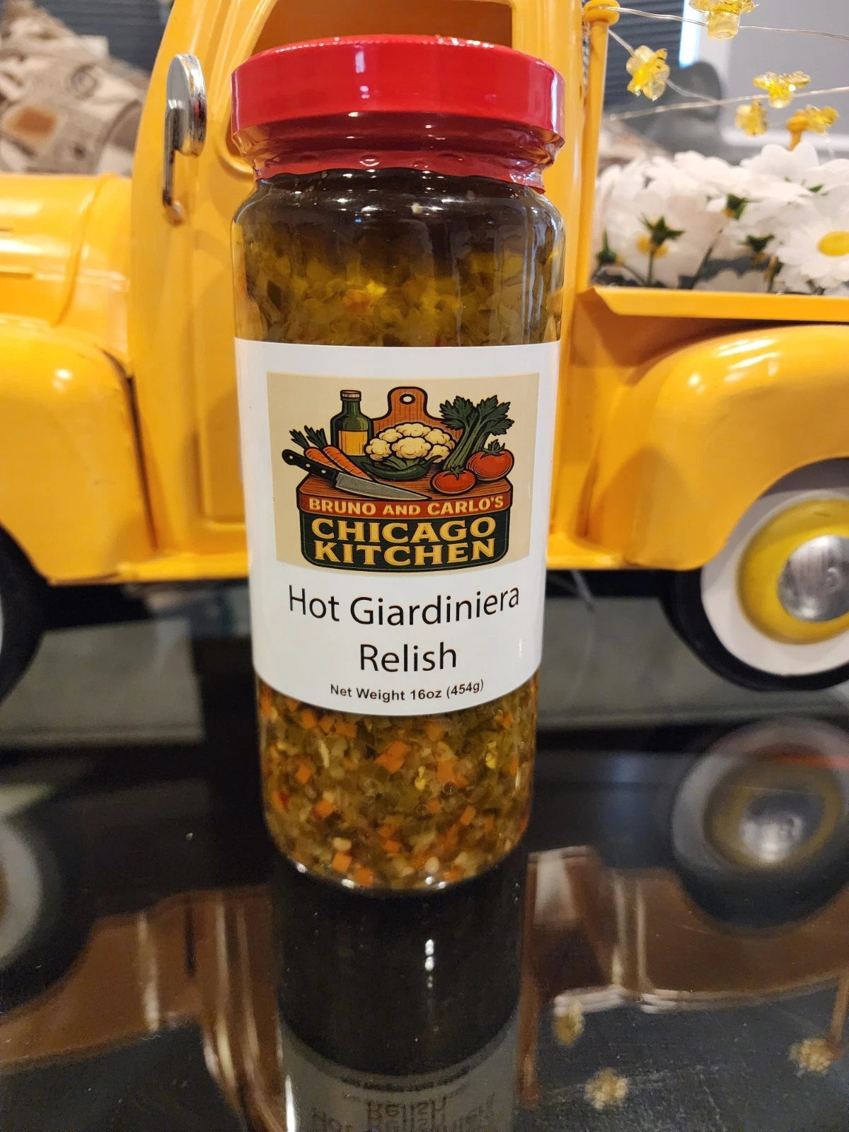 HOT 🔥 Giardiniera Relish Peppers 2 x 16oz Bottles